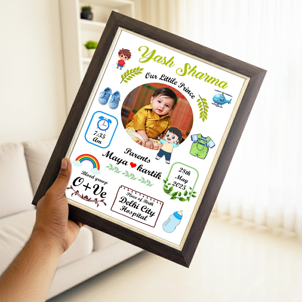 Premium Photo Frame, 14x10 inches Design 5