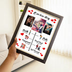 Premium Photo Frame, 14x10 inches Design 4