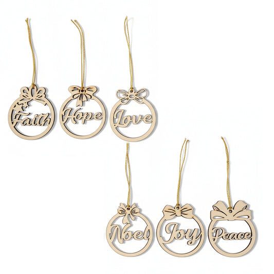 Christmas Tree Hanging Set of 6