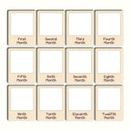 Baby First Year Wooden Fridge magnets