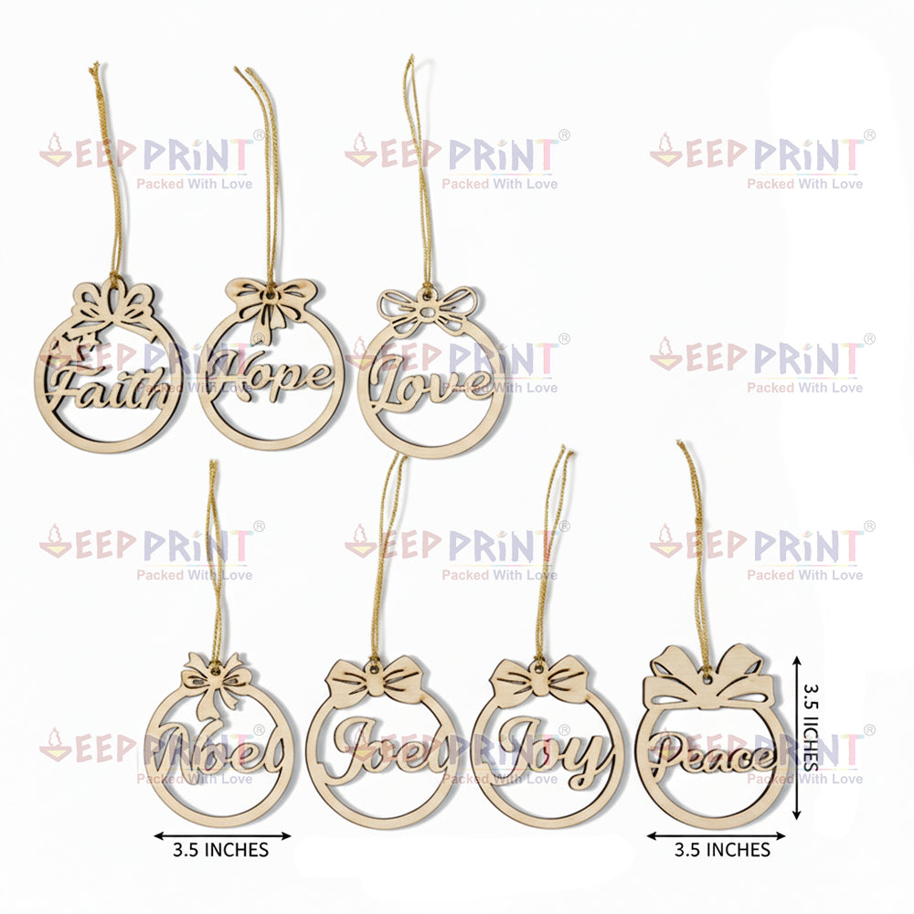 Christmas Tree Hanging Set of 6