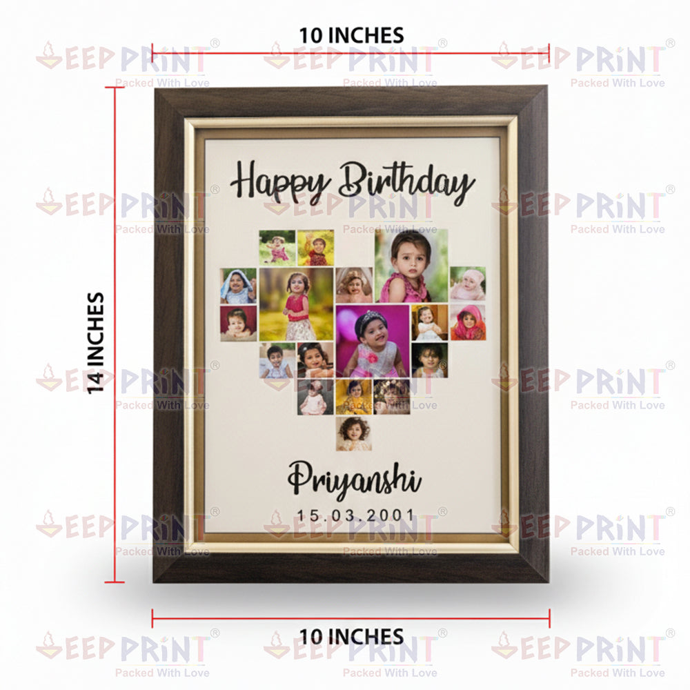 Premium Photo Frame, 14x10 inches Design 1