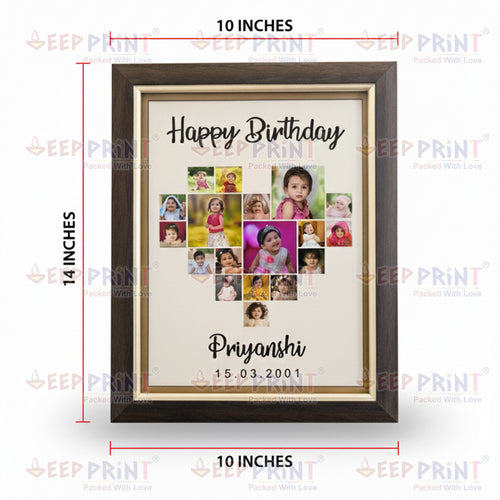 Premium Photo Frame, 14x10 inches Design 1