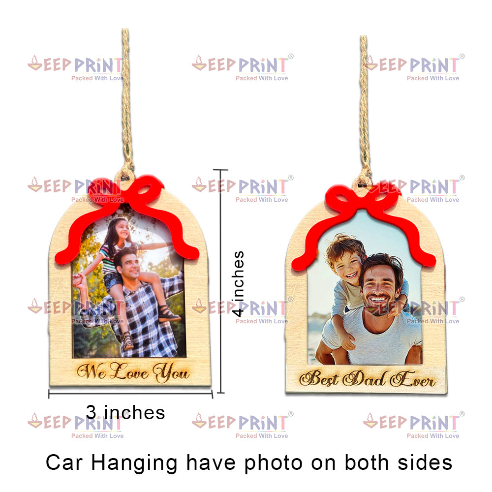 Car Hanging with customized photo