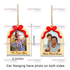 Car Hanging with customized photo