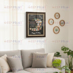 Premium Photo Frame, 14x10 inches Design 2