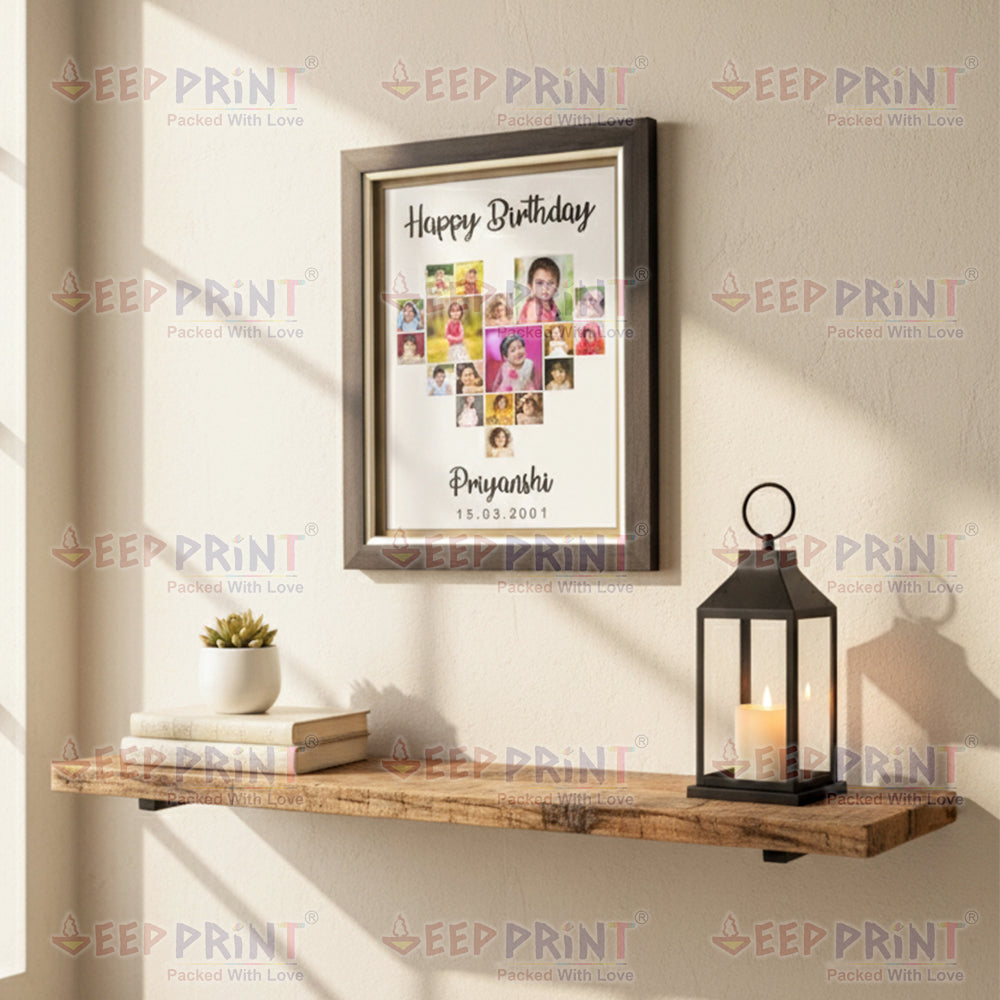 Premium Photo Frame, 14x10 inches Design 1
