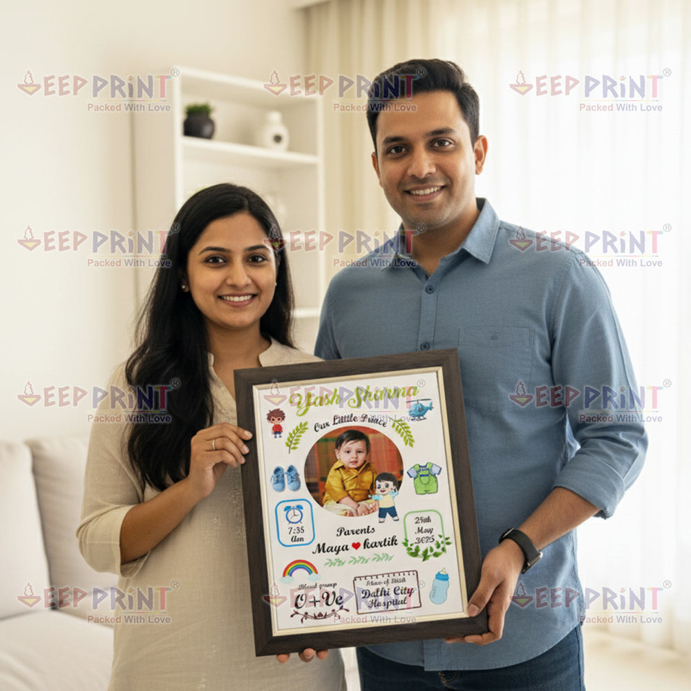 Premium Photo Frame, 14x10 inches Design 5