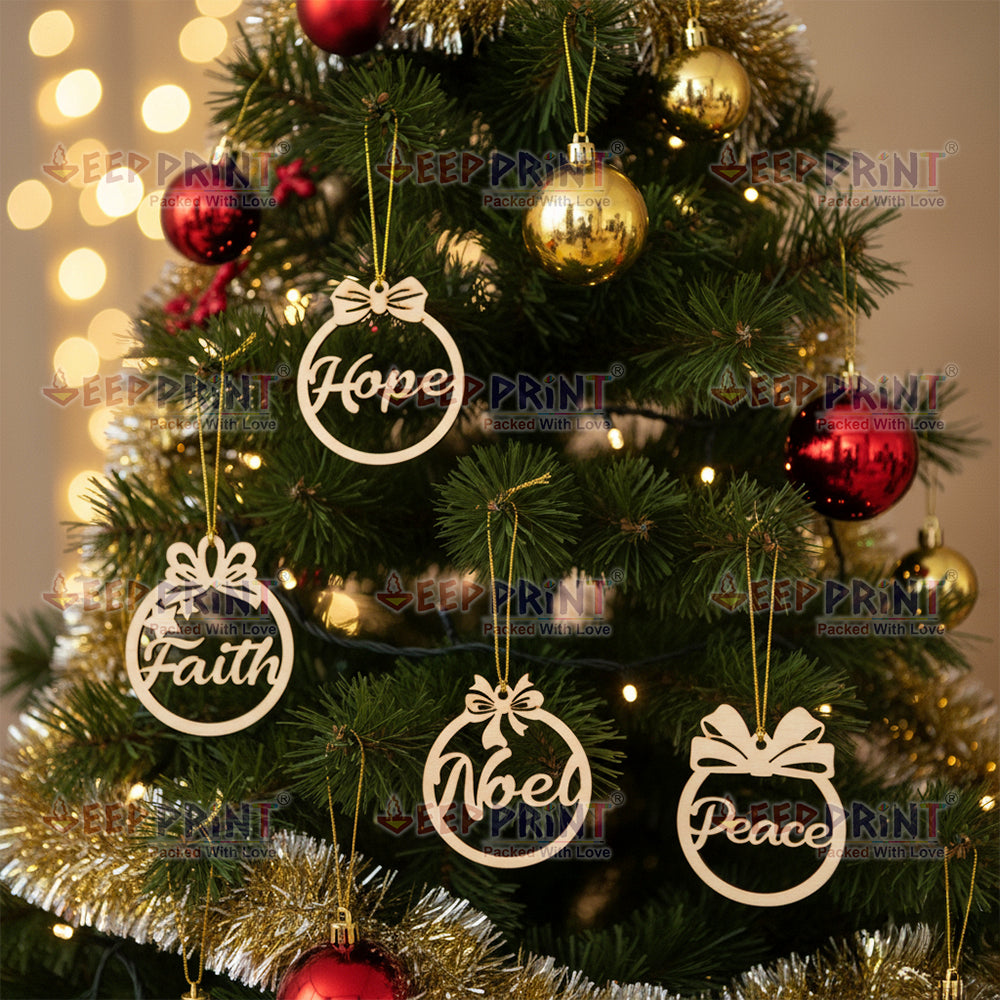 Christmas Tree Hanging Set of 6