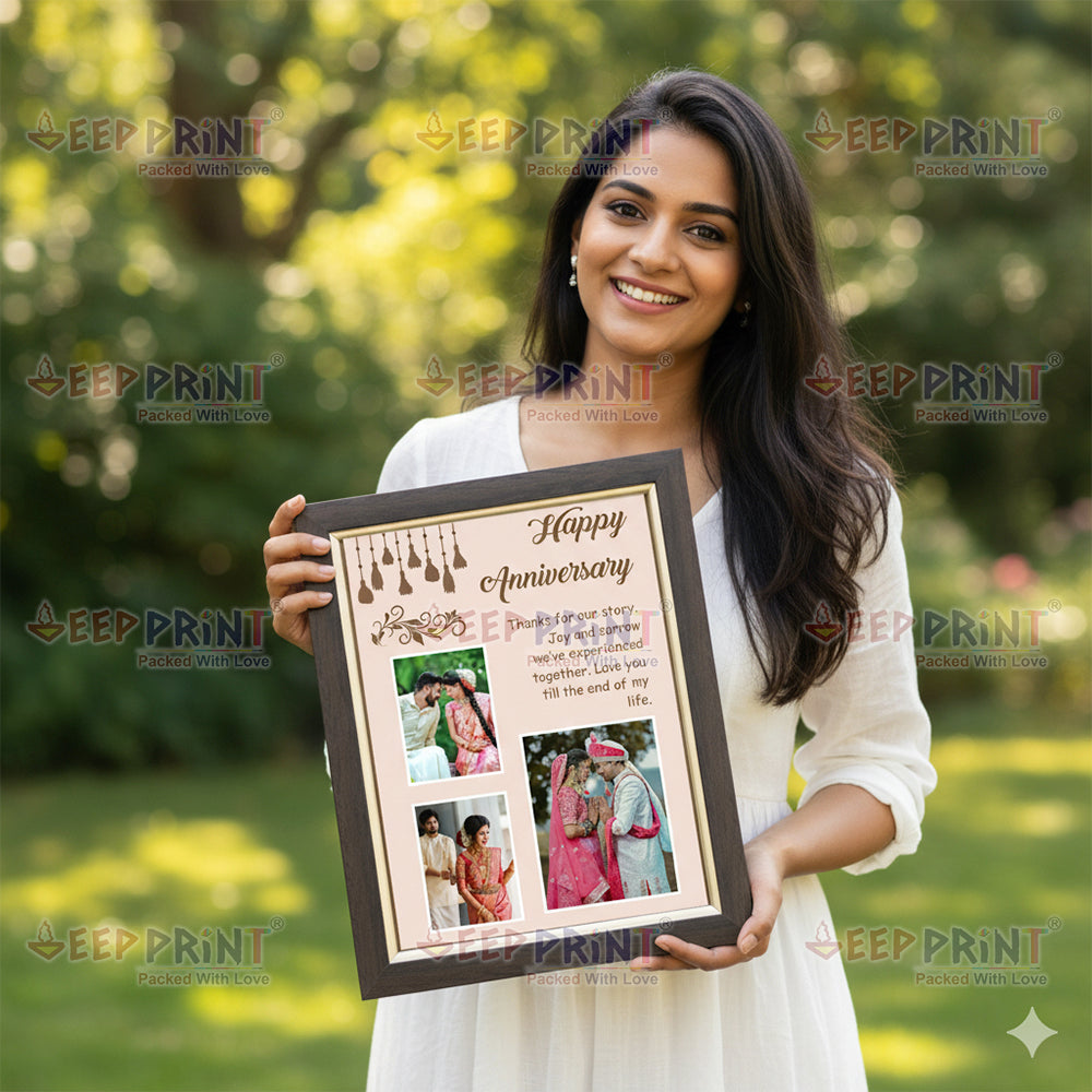 Premium Photo Frame, 14x10 inches Design 3