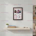 Premium Photo Frame, 14x10 inches Design 4