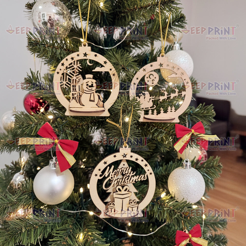Christmas Tree Hanging Set of 3