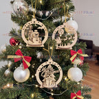 Christmas Tree Hanging Set of 3