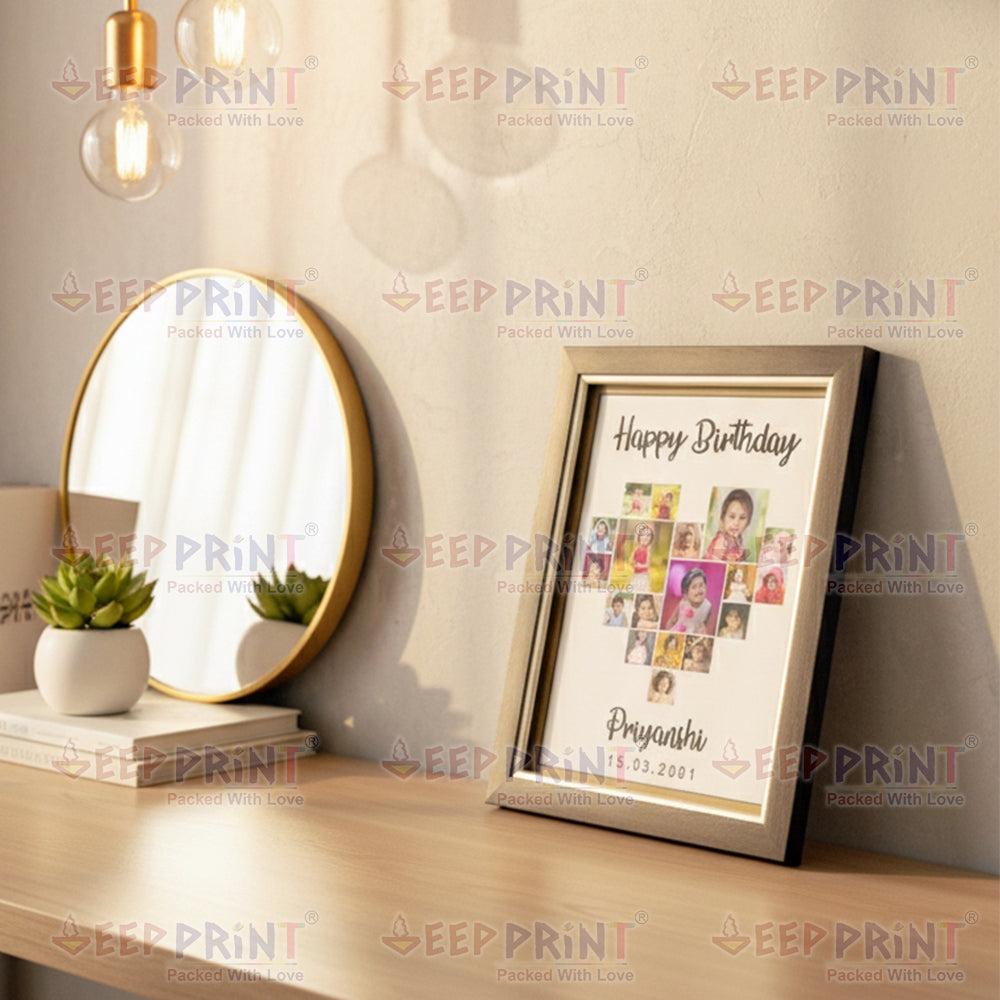 Premium Photo Frame, 14x10 inches Design 1