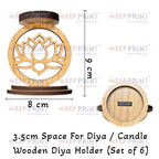 Candle Holders Set of 6