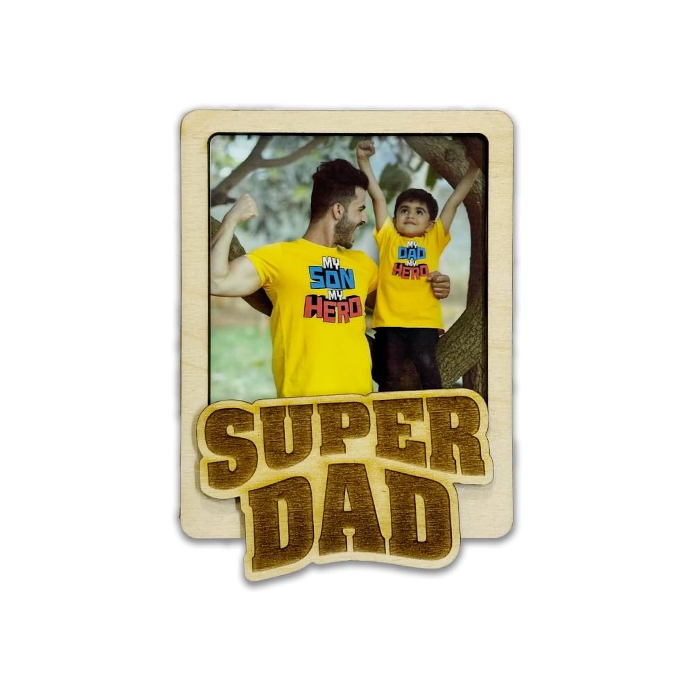 Super Dad Fridge Magnet Photo Magnet