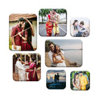Personalized Photo Fridge Magnets (set of 7)