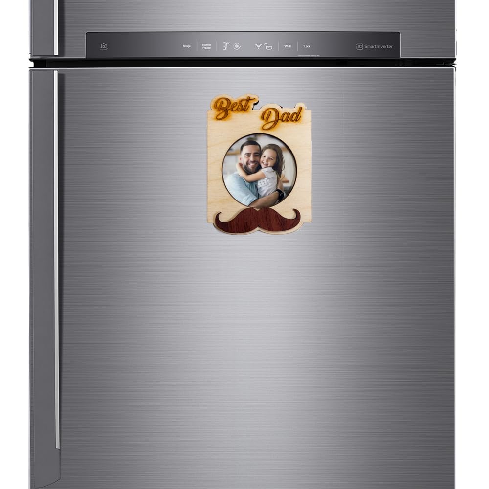 Fathers Day DAD Magnet Customized Best Dad