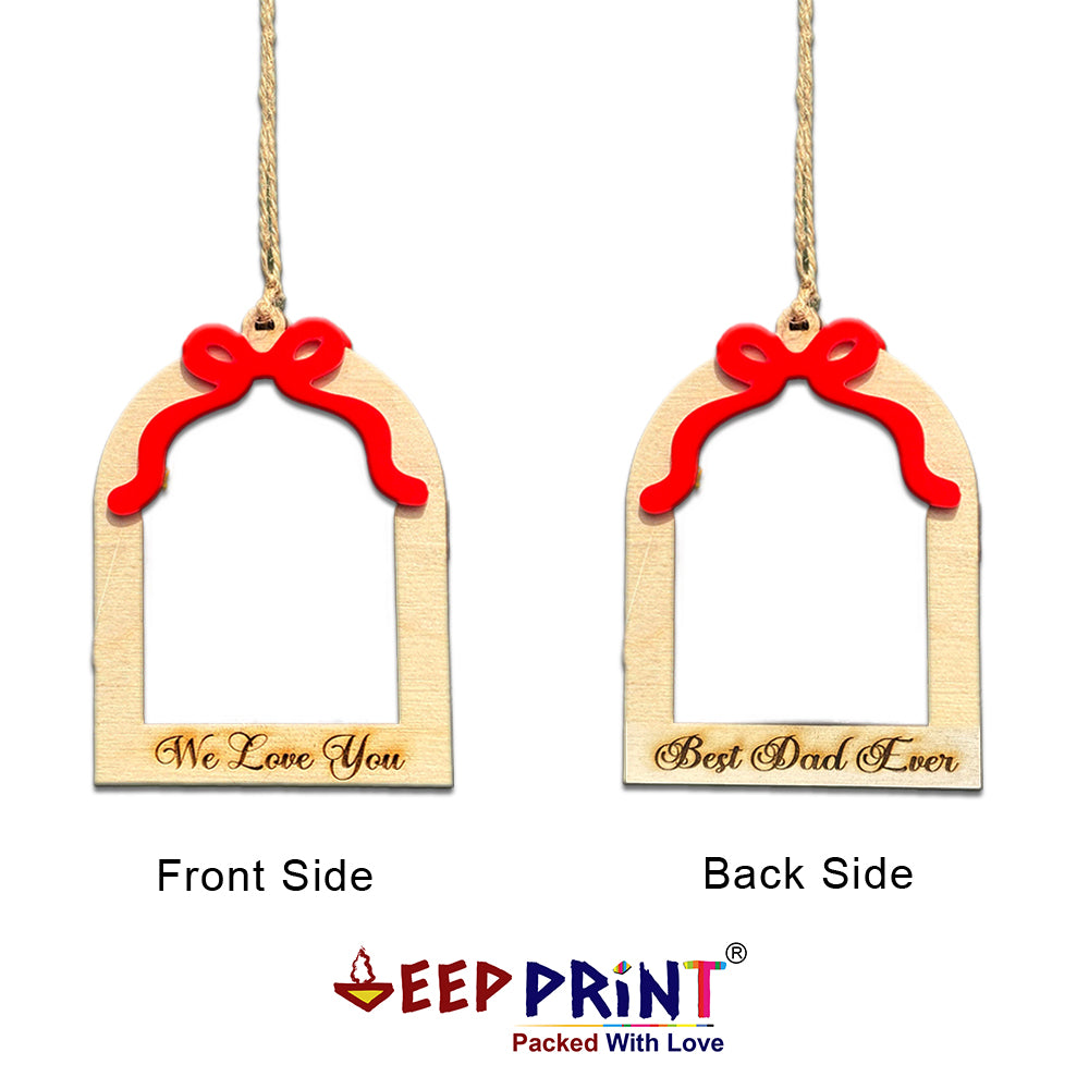 Car Hanging with customized photo